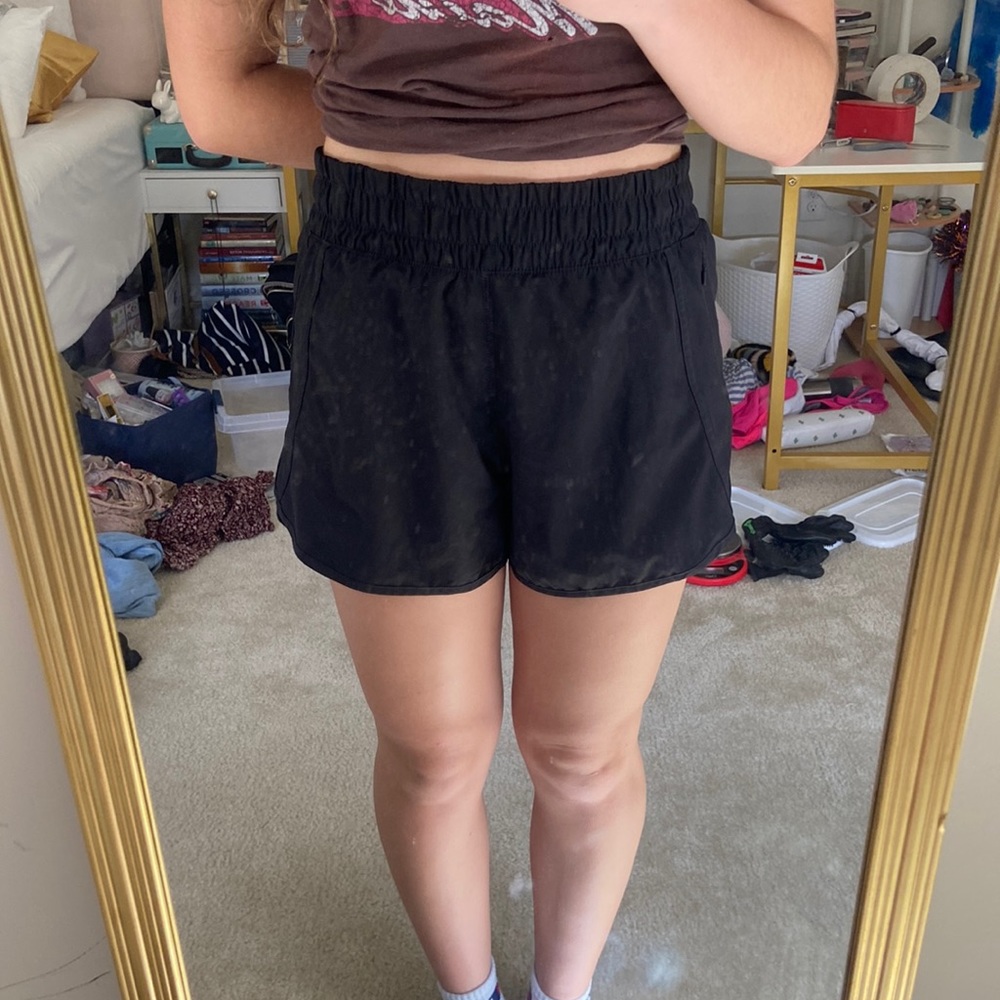 black avia shorts